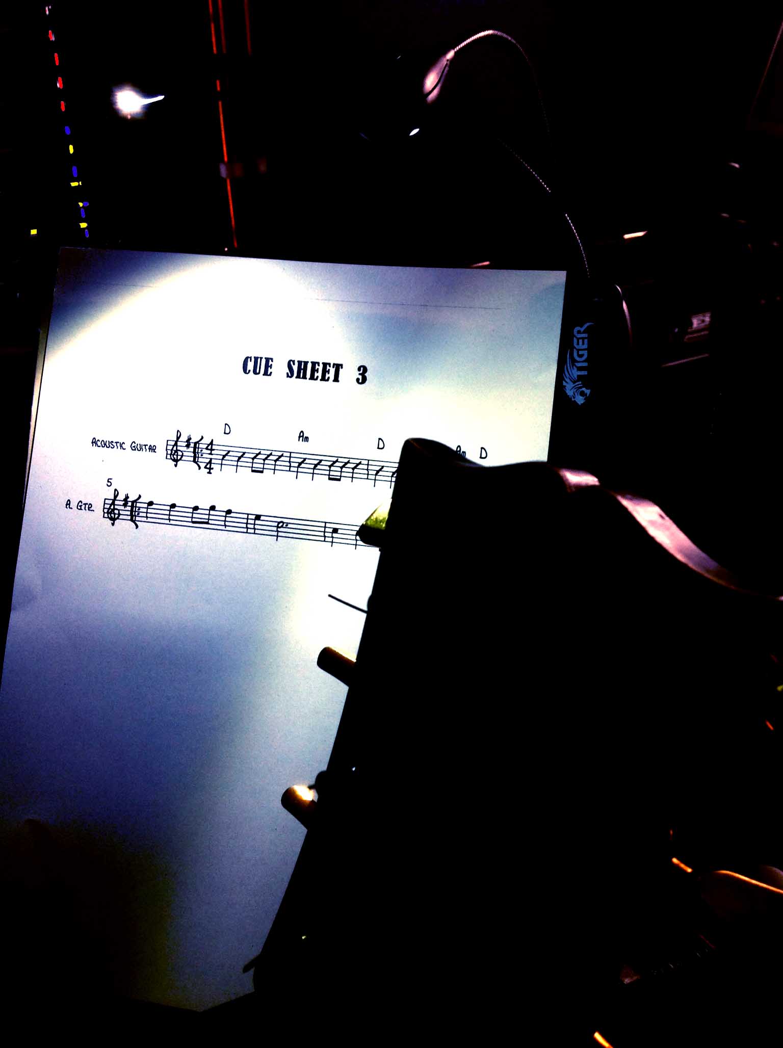 Session backing Lincoln Guitar Tuition